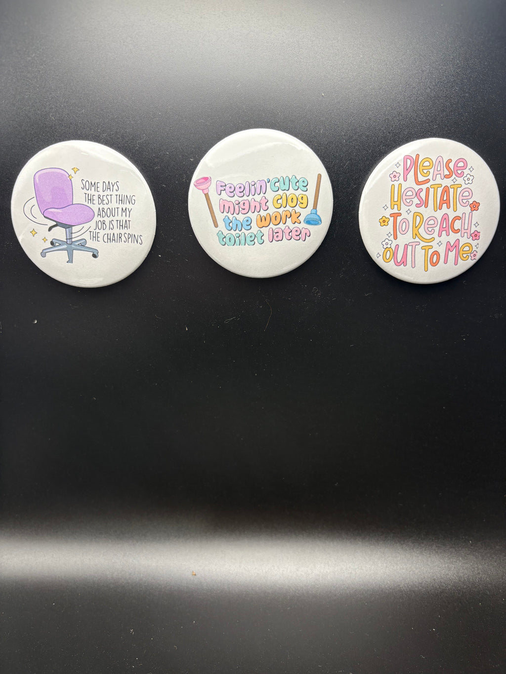 Sassy Office Single Magnet