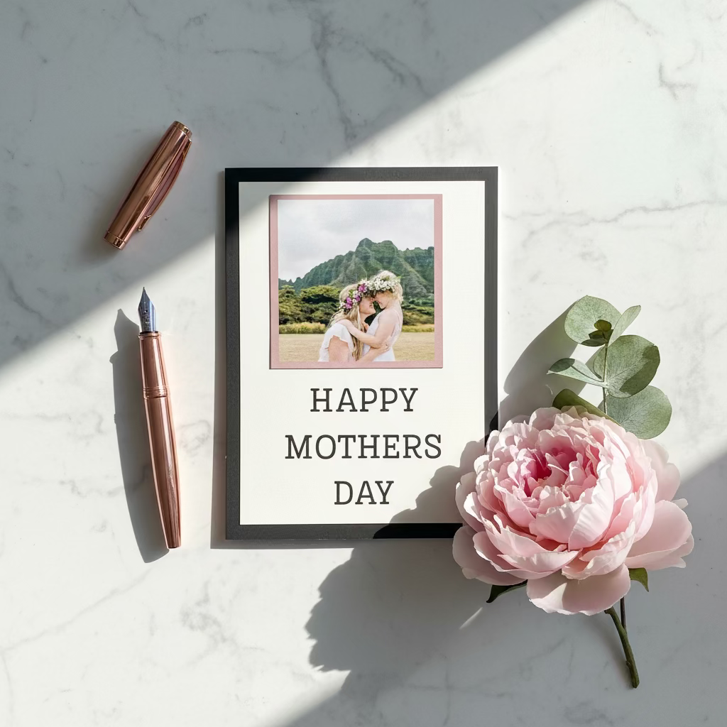 Personalized Mother's Day Magnet Cards