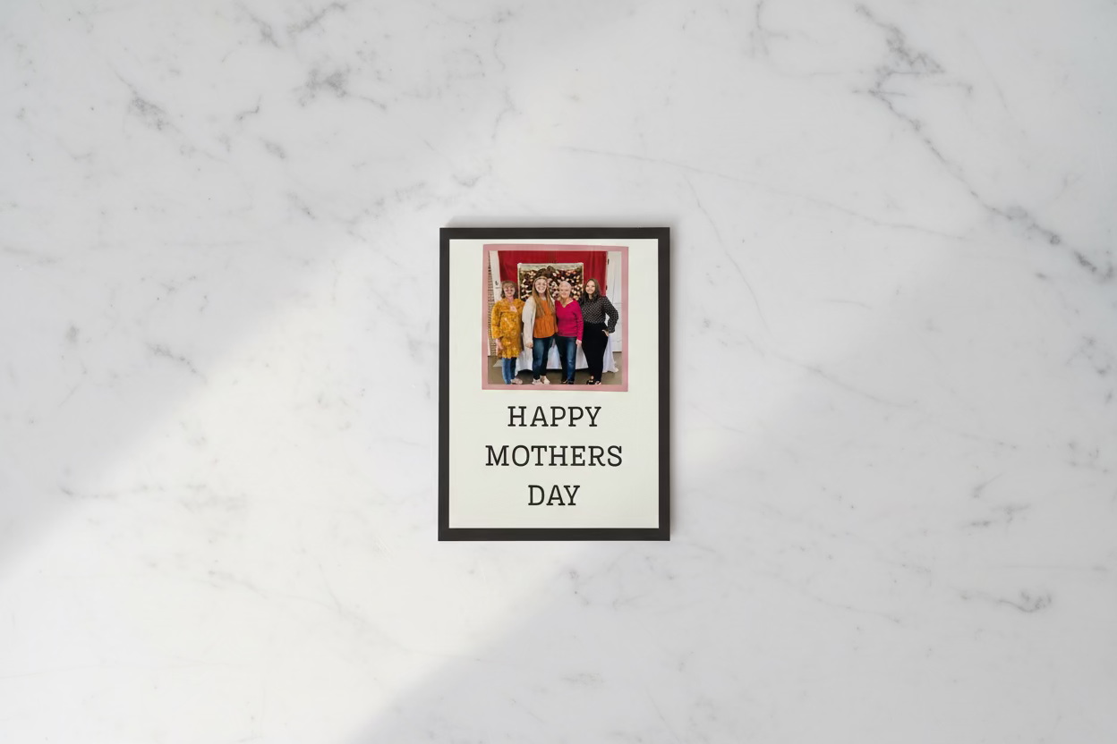 Personalized Mother's Day Magnet Cards