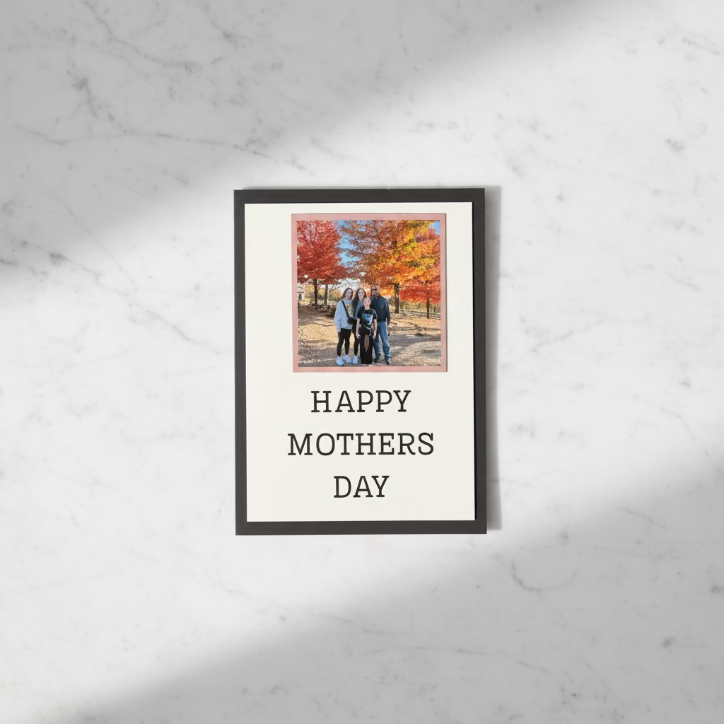 Personalized Mother's Day Magnet Cards