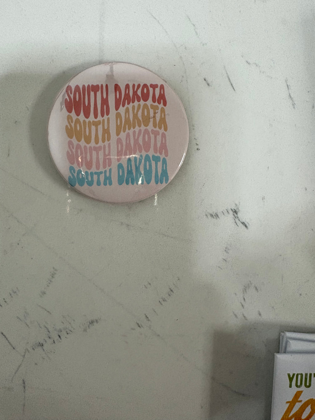 South Dakota Love Magnet | State Pride Souvenir | South Dakota Gift