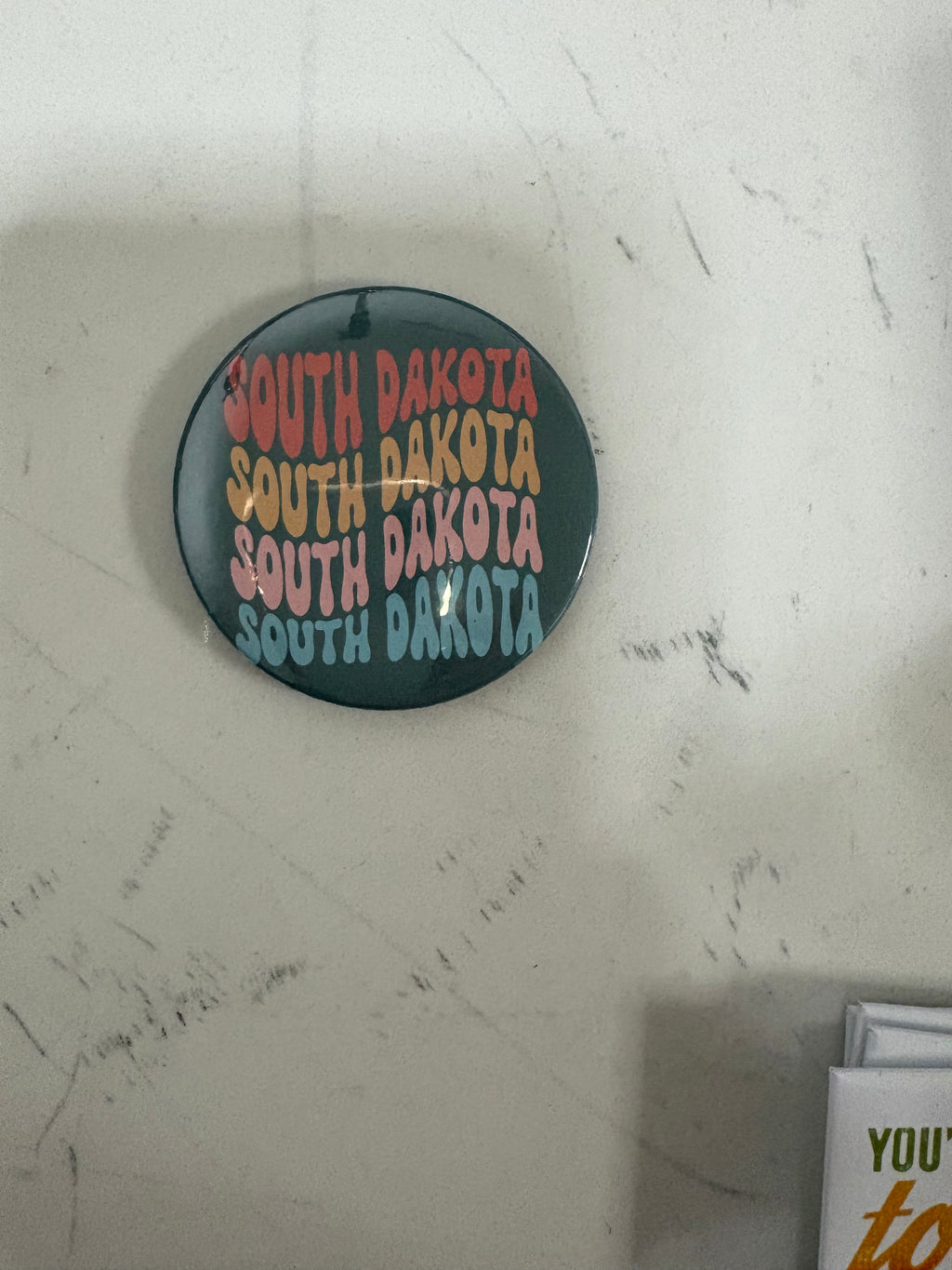 South Dakota Love Magnet | State Pride Souvenir | South Dakota Gift