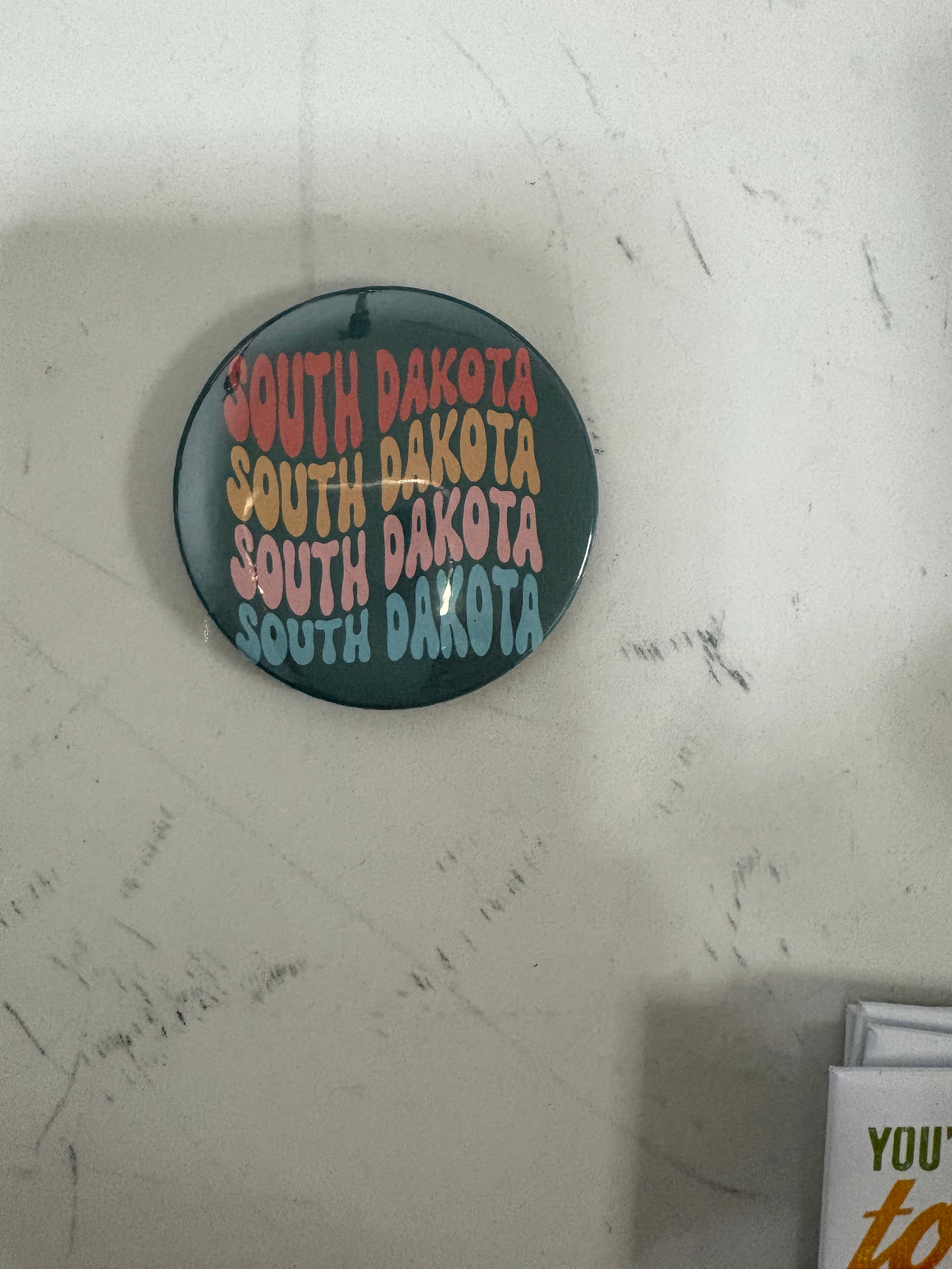 South Dakota Love Magnet | State Pride Souvenir | South Dakota Gift