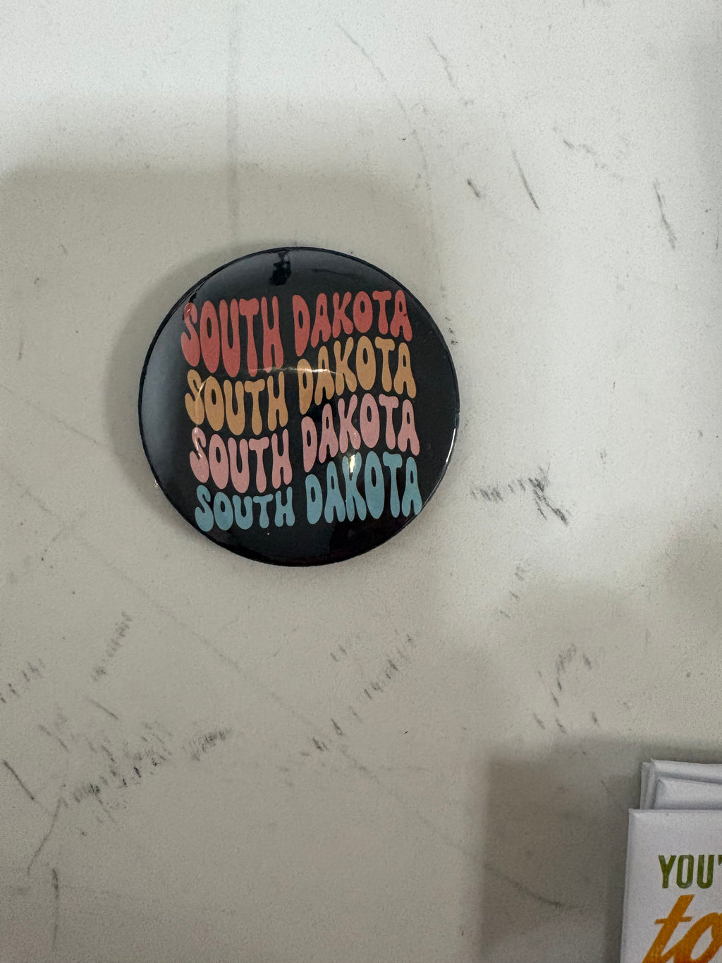 South Dakota Love Magnet | State Pride Souvenir | South Dakota Gift
