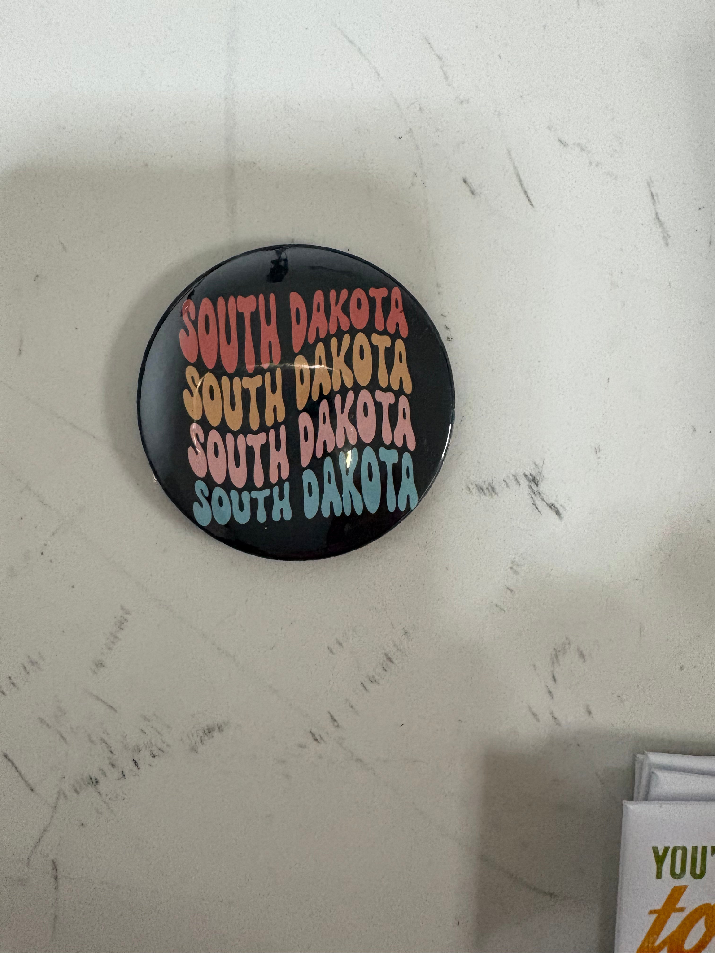 South Dakota Love Magnet | State Pride Souvenir | South Dakota Gift