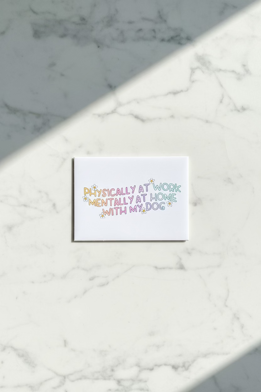 The Dog Lovers Collection | Physically At Work, Mentally At Home with My Dogs