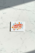 Jesus Loves You But I'm His Favorite | Funny Christian Magnet