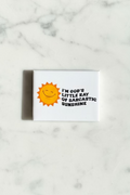 ☀️ I'm God's Little Ray of Sarcastic Sunshine Magnet | Funny Christian Collection