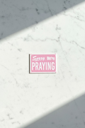 💗 Sorry We're Praying Magnet | Funny Christian Magnet