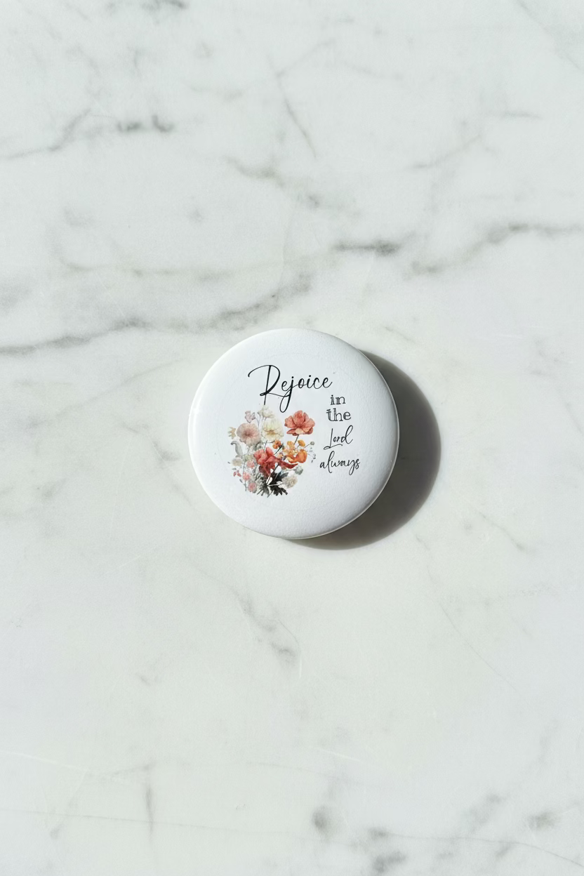 Rejoice In The Lord Always | The Floral Scripture Collection