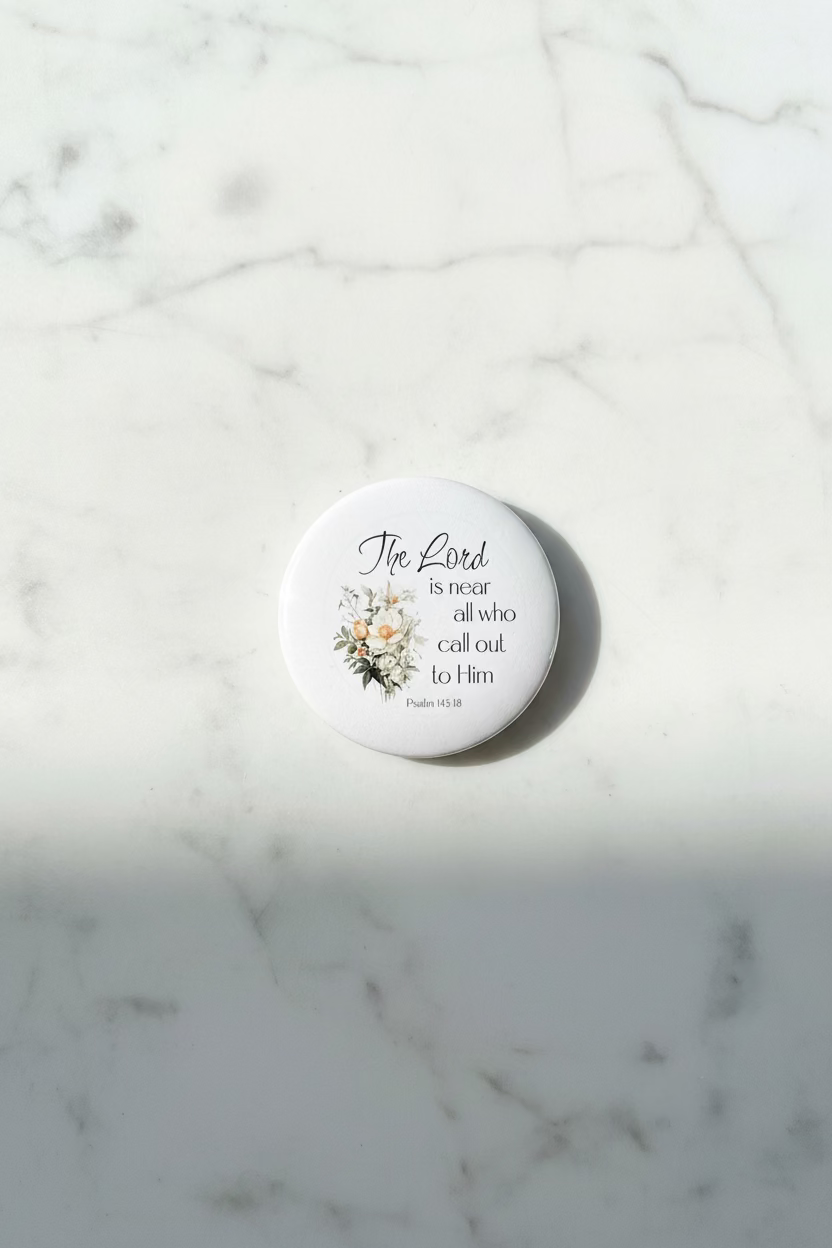 The Lord Is Near Psalm 145:18 | The Floral Scripture Collection